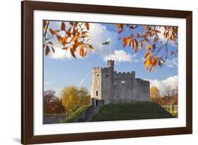 Norman Keep, Cardiff Castle, Cardiff, Wales, United Kingdom, Europe-Billy Stock-Framed Photographic Print