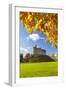 Norman Keep in autumn, Cardiff Castle, Cardiff, Wales, United Kingdom, Europe-Billy Stock-Framed Photographic Print