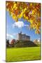 Norman Keep in autumn, Cardiff Castle, Cardiff, Wales, United Kingdom, Europe-Billy Stock-Mounted Photographic Print