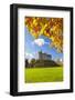 Norman Keep in autumn, Cardiff Castle, Cardiff, Wales, United Kingdom, Europe-Billy Stock-Framed Photographic Print