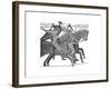 Norman Knights, Bayeux Tapestry, C1070s-null-Framed Giclee Print