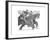 Norman Knights, Bayeux Tapestry, C1070s-null-Framed Giclee Print