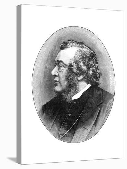 Norman Macleod, 19th Century Scottish Theologian, Author and Social Reformer-Elliott & Fry-Stretched Canvas