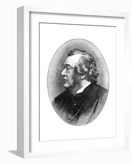 Norman Macleod, 19th Century Scottish Theologian, Author and Social Reformer-Elliott & Fry-Framed Giclee Print