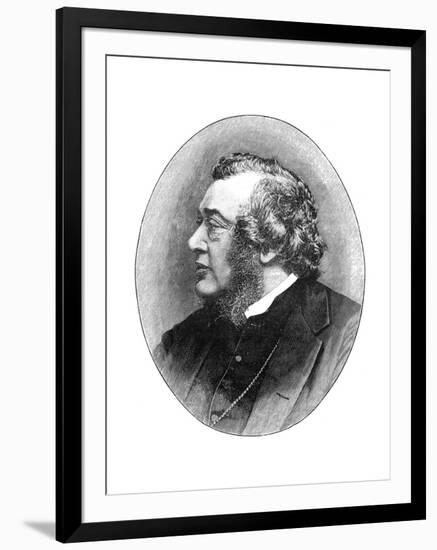 Norman Macleod, 19th Century Scottish Theologian, Author and Social Reformer-Elliott & Fry-Framed Giclee Print