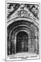 Norman Porch, Adel Church, Leeds, C1920s-null-Mounted Giclee Print