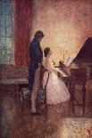 Couple at the Piano-Norman Price-Framed Art Print