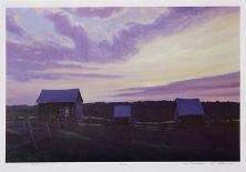 Three Barns-Norman R^ Brown-Collectable Print