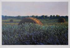 Hay Fields-Norman R^ Brown-Collectable Print