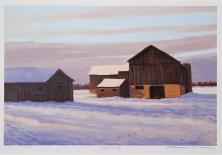 Snowy Morning-Norman R^ Brown-Collectable Print