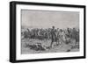 Norman Ramsay at Fuentes de Onoro, 5th May 1811, Illustration from 'British Battles on Land and…-William Barnes Wollen-Framed Giclee Print