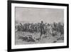 Norman Ramsay at Fuentes de Onoro, 5th May 1811, Illustration from 'British Battles on Land and…-William Barnes Wollen-Framed Giclee Print