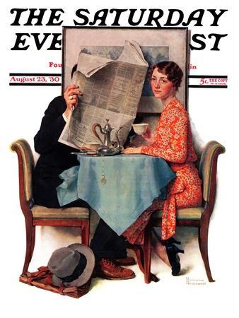 1930's Saturday Evening Post Posters & Wall Art Prints