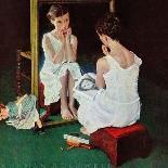 "Baby Carriage" Saturday Evening Post Cover, May 20,1916-Norman Rockwell-Giclee Print