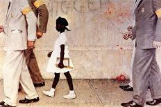 The Stay at Homes (or Outward Bound; Looking Out to Sea)-Norman Rockwell-Giclee Print