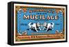 Norman's Indian Mucilage-null-Framed Stretched Canvas