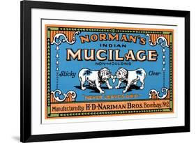 Norman's Indian Mucilage-null-Framed Premium Giclee Print