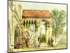 Norman staircase, King's School, Canterbury-Richard Phene Spiers-Mounted Giclee Print