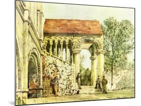 Norman staircase, King's School, Canterbury-Richard Phene Spiers-Mounted Giclee Print