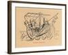 'Norman Transport', c1860, (c1860)-John Leech-Framed Giclee Print