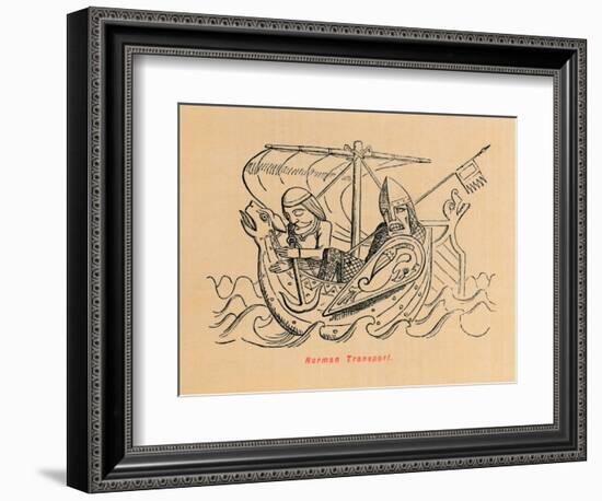 'Norman Transport', c1860, (c1860)-John Leech-Framed Giclee Print