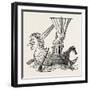 Norman Vessel of the Twelfth Century-null-Framed Giclee Print