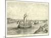 Norman Vessels Ascending a River-null-Mounted Giclee Print
