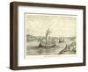 Norman Vessels Ascending a River-null-Framed Giclee Print