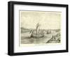 Norman Vessels Ascending a River-null-Framed Giclee Print