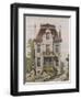 Norman Villa at Villers Sur Mer, Normandy, Illustration from 'Le Moniteur Des Architectes', 1883-null-Framed Giclee Print