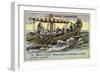 Norman Warship, 9th Century-null-Framed Giclee Print