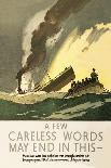 Few Careless Words May End in This-Norman Wilkinson-Framed Art Print