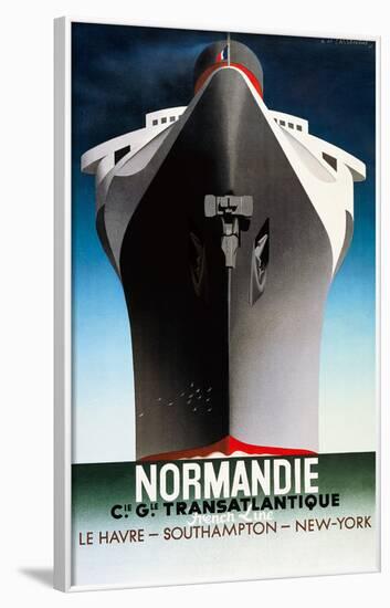 Normandie 1935-Adolphe Mouron Cassandre-Framed Art Print