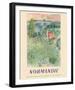 Normandie, France - SNCF (French National Railway Company)-Raoul Dufy-Framed Giclee Print