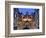 Normandy Barriere Hotel in the Evening, Deauville, Normandy, France-Guy Thouvenin-Framed Photographic Print