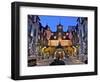 Normandy Barriere Hotel in the Evening, Deauville, Normandy, France-Guy Thouvenin-Framed Photographic Print