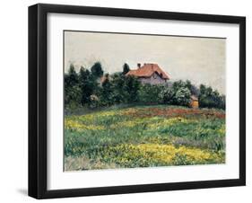 Normandy Countryside; Paysage En Normandie, 1884-Gustave Caillebotte-Framed Giclee Print