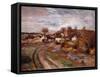Normandy Countryside-Pierre-Auguste Renoir-Framed Stretched Canvas
