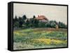 Normandy Countryside-Gustave Caillebotte-Framed Stretched Canvas