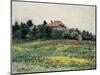 Normandy Countryside-Gustave Caillebotte-Mounted Premium Giclee Print