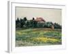 Normandy Countryside-Gustave Caillebotte-Framed Giclee Print