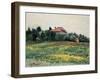 Normandy Countryside-Gustave Caillebotte-Framed Giclee Print