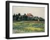 Normandy Countryside-Gustave Caillebotte-Framed Giclee Print