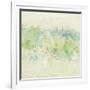 Normandy Landscape, 1880 (W/C on Paper)-Berthe Morisot-Framed Giclee Print