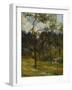 Normandy Landscape: Cow in a Meadow, 1884-Paul Gauguin-Framed Giclee Print