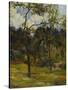 Normandy Landscape; Paysage De Normandie, Vache Dans Un Pre-Paul Gauguin-Stretched Canvas