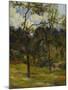 Normandy Landscape; Paysage De Normandie, Vache Dans Un Pre-Paul Gauguin-Mounted Giclee Print