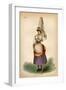 Normandy Traditional Costume as Fancy Dress-null-Framed Art Print