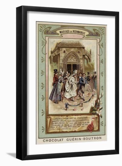 Normandy Wedding-null-Framed Giclee Print