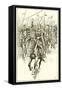 Normans Charging at the Battle of Hastings-Gordon Frederick Browne-Framed Stretched Canvas